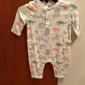 Angel Dear 0-3m boy romper NWT